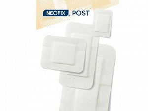 Повязка раневая "Neofix Post" 8*10 см (стерильная адгезивная) на нетканой основе с вискозной подушечкой, Египет