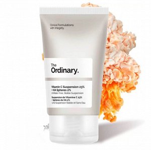 Осветляющая сыворотка с витамином С The Ordinary Vitamin C Suspension 23% + HA Spheres 2%