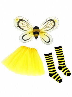 Набор карнавальный Пчелка крылья, юбка