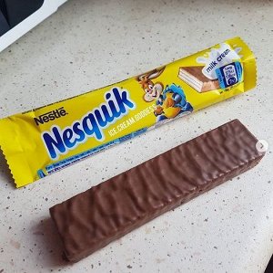 Nesquik Gofret 26.7g - Вафельный батончик Несквик в молочном шоколаде