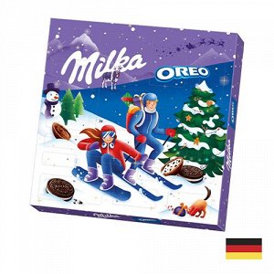 Milka Oreo Advent Calendar 284g - Милка адвент календарь с Орео. Большой