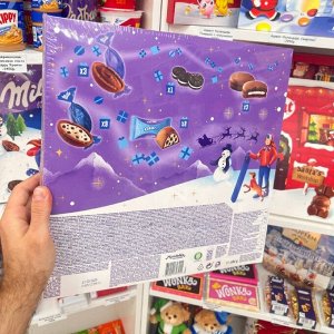 Milka Oreo Advent Calendar 284g - Милка адвент календарь с Орео. Большой