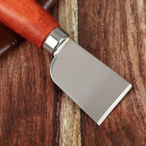Шорный нож для работы с кожей, 16x3.7 см