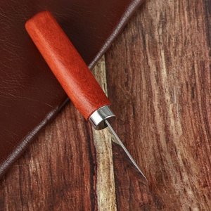 Шорный нож для работы с кожей, 16x3.7 см