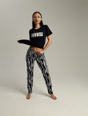 Пижама женская Zebra (брюки)