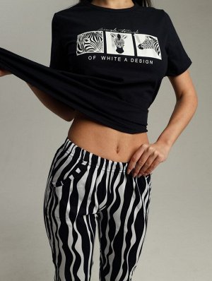 Пижама женская Zebra (брюки)