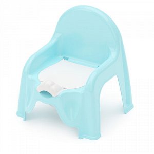 Горшок (стульчик) туалетный (голубой) М1326