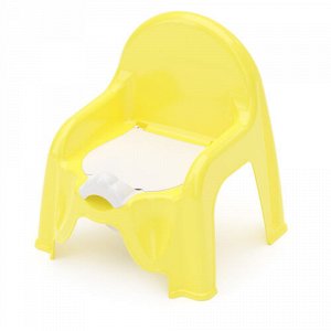 Горшок (стульчик) туалетный (св.желтый) М1328