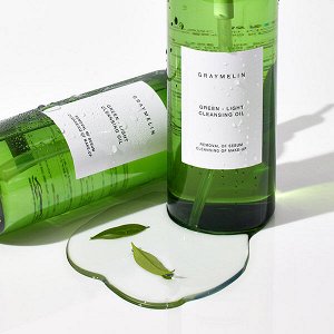 Успокаивающее гидрофильное масло Graymelin Green-Light Cleansing Oil, 400мл