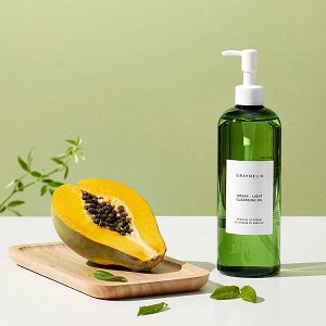 Успокаивающее гидрофильное масло Graymelin Green-Light Cleansing Oil, 400мл