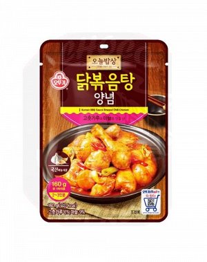 Соус барбекю с чили для тушеной курицы Korean BBQ Sauce Braised Chili Chicken 160г