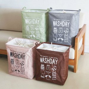 Корзина для белья в ванную, органайзер для хранения, 1 шт