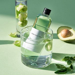 Тонер для лица с экстрактами зеленых овощей и фруктов Graymelin Green Food Toner, 500мл