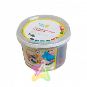 Набор для детской лепки Тесто-пластилин 15 цветов TA1066V штр.: 4814723001178