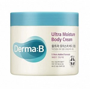 Крем для тела на ламеллярной эмульсии Derma:B Ultra Moisture Body Cream 430 мл., шт