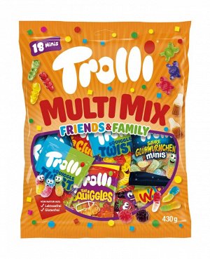 Мармелад Trolli Multi Mix ассорти фруктового мармелада 430гр