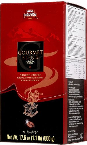 Gourmet blend молотый кофе 500 гр. (2*250) ТМ Trung Nguyen