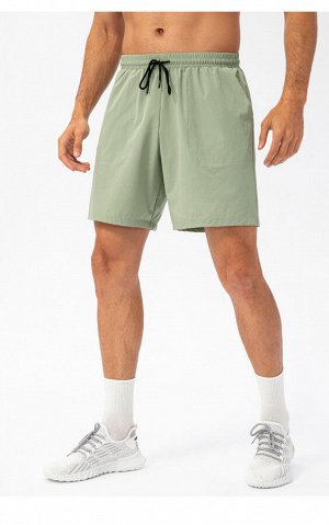 Мужские спортивные шорты, цвет светло-зеленый