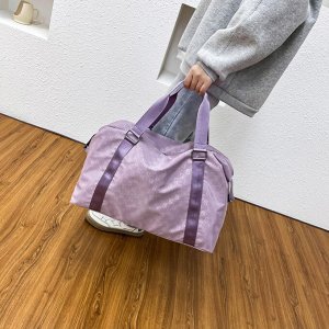 Спортивная сумка текстильная, с принтом