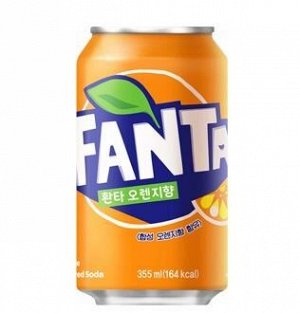 Газированный напиток со вкусом апельсина Fanta / Фанта 355 мл