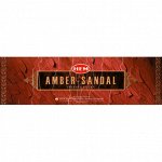 HEM 4-гр. благовония Amber - Sandal АМБЕР - САНДАЛ