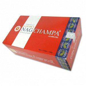 Благовония Golden NagChampa ЗОЛОТАЯ НАГ ЧАМПА 15 г