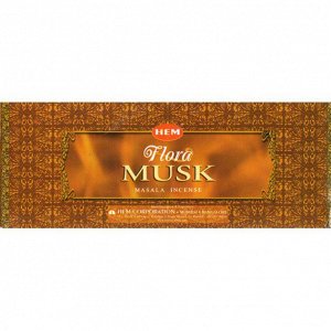 HEM 4-гр. масала благовония Musk Masala МУСК блок 25 шт.