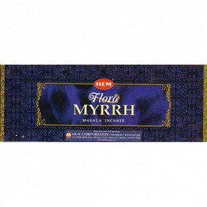 HEM 4-гр. масала благовония Myrrh Masala МИРРА блок 25 шт.