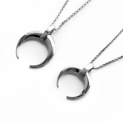 Sale!! Серебряная подвеска-оберег &quot;Лунница&quot;