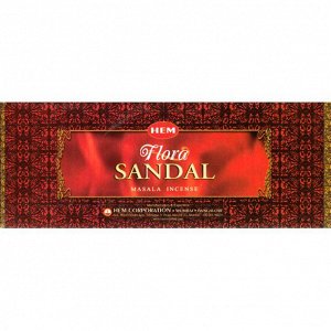 HEM 4-гр. масала благовония Sandal Masala САНДАЛ блок 25 шт.
