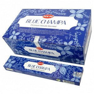 HEM масала 15 гр. Благовония Blue Champa блок 12 шт.