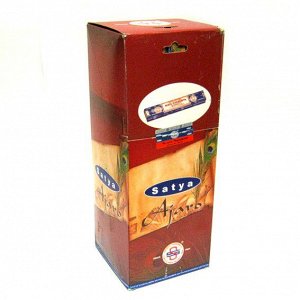 SATYA 4-гр. благовония Ajaro ОМОЛАЖИВАЮЩИЕ блок 25 шт.