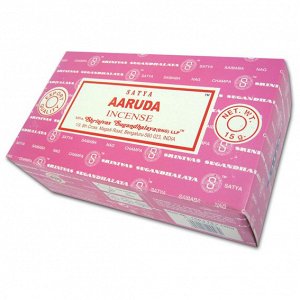 SATYA прямоуг. благовония Aaruda АAРУДА 15гр. блок 12 шт.