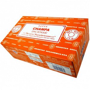 Благовония Satya Champa Чампа 15 г