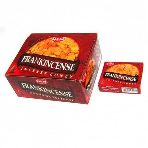 HEM конусные благовония Frankincense ЛАДАН блок 12 шт.