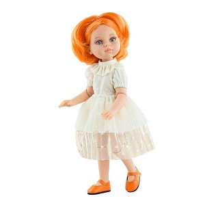 Кукла Анита в белом воздушном платье, 32 см, шарнирная