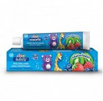 LION &quot;Кодомо&quot; Зубная паста 40гр &quot;Фруктовый аромат&quot; гелевая (Bubble Fruit) /Таиланд