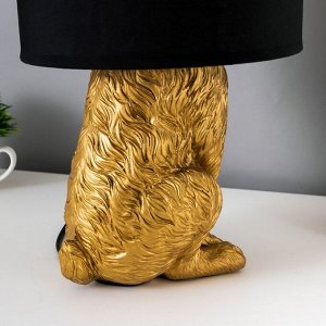 Настольная лампа "Зайчик" E27 40Вт золото 20х20х43,5 см RISALUX