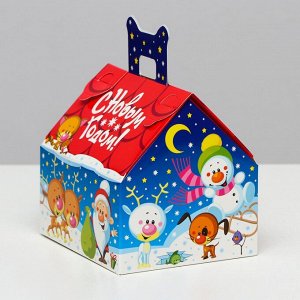 Подарочная коробка "", 13,3 х 11,6 х 12,6 см