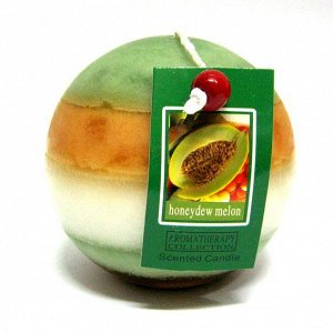 N349 Honeydew Melon Свеча ароматическая шар 7,5см парафин