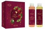 LISS KROULLY Подарочный набор новогодний NG-2306 (гель для душа+пена для ванн), 2*260 мл/10 шт