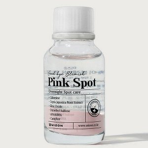 Двухфазное точечное средство от прыщей на лице Mizon Good Bye Blemish Pink Spot, 19мл