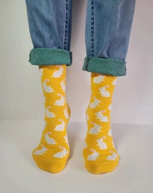 Nature Socks 931 Носки женские с принтом кролики