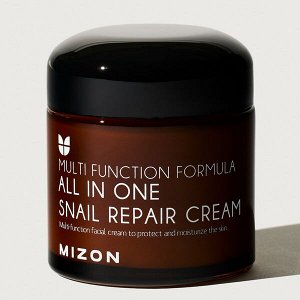 Улиточный крем для лица Mizon All In One Snail Repair Cream, 75гр