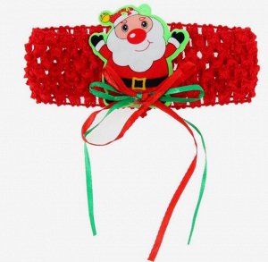Карнавальная повязка-резинка «Дед Мороз»