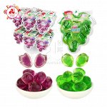 Конфета желейная Grape Flavor Gummy со вкусом винограда GuandongLefen, 80г, 1/30