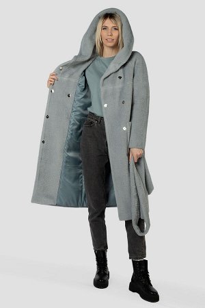 02-3218 Пальто женское утепленное (пояс)