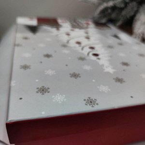 (БРАК) Коробка Новогодняя подарочная