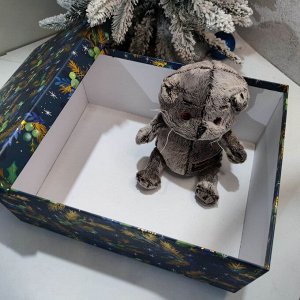 (БРАК) Коробка Новогодняя подарочная