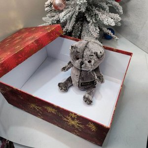 (БРАК) Коробка Новогодняя подарочная